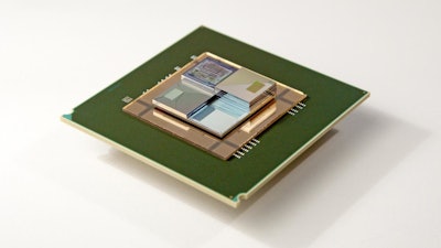 Three-dimensional chip stacks could be used in computers in the future. Integrated microscale flow batteries could both power and cool them.