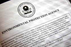 In this March 16, 2017, file photo, proposals for the Environmental Protection Agency (EPA) in President Donald Trump's first budget are displayed at the Government Printing Office in Washington. President Donald Trump will sign an executive order on March 29 that will suspend, rescind, or flag for review more than half-a-dozen measures that were part of former President Barack Obama’s sweeping plan to curb global warming.