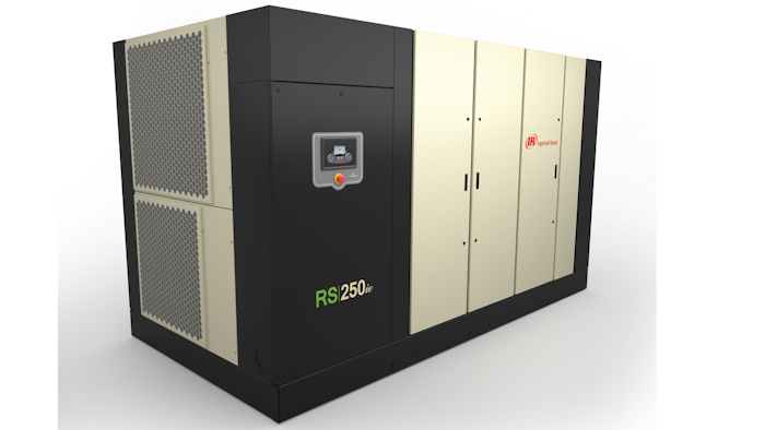 Ingersoll Rand's Next Generation R-Series oil-flooded rotary screw air compressors.