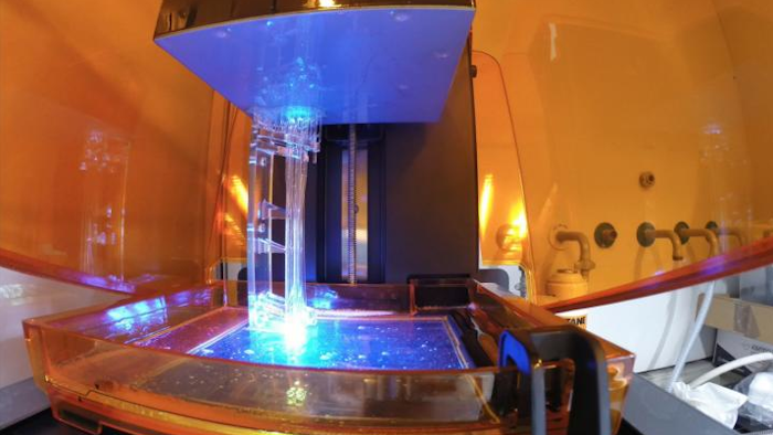 This is the 3D printer used in this study.