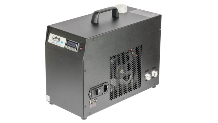 Laird's benchtop re-circulating chiller.