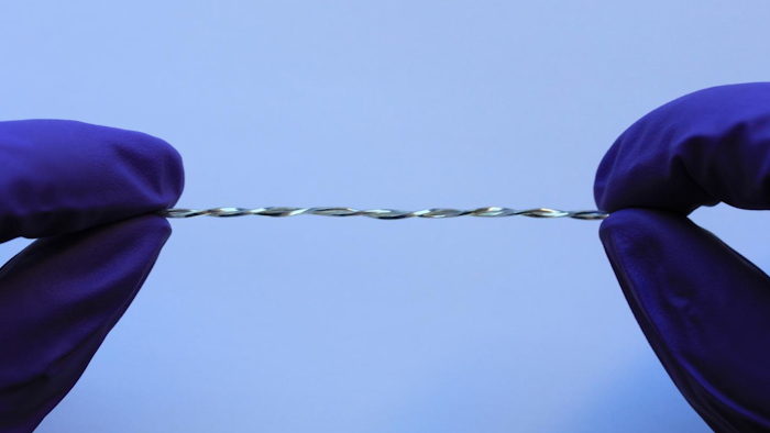 Researchers from North Carolina State University have created elastic, touch-sensitive fibers that can interface with electronic devices.