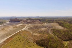 This undated image provided by the Berkeley Energy Group shows a mountaintop removal site near Pikeville, Ky. The Berkeley Energy Group, EDF Renewable Energy and former state Auditor Adam Edelen announced Tuesday, April 18, 2017, they are looking at two mountaintop removal sites to turn one into a solar farm.