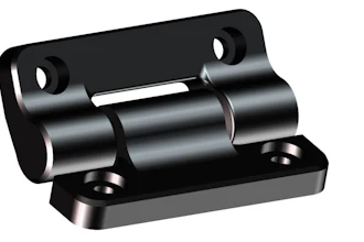 The MH-18 molded nylon position hinge from Reell Precision Manufacturing.
