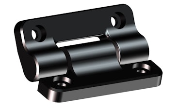 The MH-18 molded nylon position hinge from Reell Precision Manufacturing.