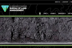 The home page of the Bureau of Land Management (BLM). In a not-so-subtle message about its policy priorities, the Trump administration has updated the home page for the federal agency that oversees public lands to showcase a large photo of an open-pit coal mine.