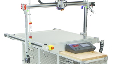 3DP's WorkbenchPro 3D printer is a Fused Filament Fabrication additive manufacturing system.