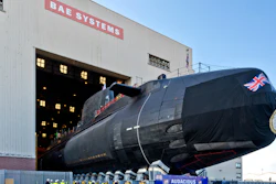 Audacious is the fourth of seven Astute class attack submarines being built by BAE Systems.