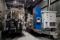 The ACDC soil-scrubber (left) was recently connected to the Tactical Plasma Arc Chemical Warfare Agents Destruction System (right), successfully demonstrating a greater than 99.9999% removal of chemical warfare agent simulants, without creating any hazardous waste by-products.