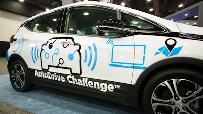 AutoDrive Challenge teams will use a Chevrolet Bolt EV as the platform for their autonomous vehicles.