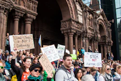 February 2017 Stand Up for Science rally in Boston.