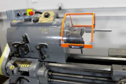 Lathe shield.