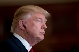 President Donald Trump listens as Italian Prime Minister Paolo Gentiloni speaks during a news conference in the East Room of the White House in Washington, Thursday, April 20, 2017. After a receiving a U.S. intelligence assessment on Russian’s interference in last year’s elections, Trump vowed that he would have a team present him a review of the nation’s cybersecurity efforts within 90 days of taking office. But Thursday was the 90-day mark and no plan has been presented.