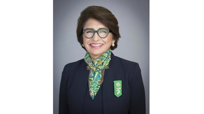 This undated photo provided by the Girl Scouts of the USA in May 2017 shows their new CEO Sylvia Acevedo. Acevedo, who earned a science badge as a Girl Scout and later became a rocket scientist and entrepreneur, was appointed Wednesday, May 17, 2017. A top priority, she said, would be to stem a sharp decline in the organization's membership.