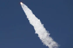 A Falcon 9 SpaceX rocket carrying a classified satellite for the National Reconnaissance Office lifts off from pad 39A at the Kennedy Space Center in Cape Canaveral, Fla., Monday, May 1, 2017.