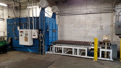 Depicted here is an electric furnace at Kowalski Heat Treating of Cleveland, Ohio. The industrial firm underwent an energy efficiency retrofit through Ohio’s Energy Efficiency Program for Manufacturers.