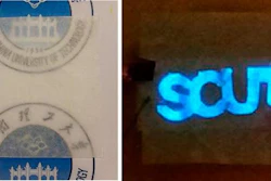 Researchers make conductive paper by coating it with an ionic gel.