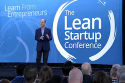Mark Little speaking on entrepreneurship.
