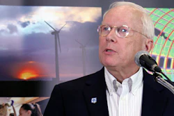 Sandia National Laboratories Director Stephen Younger discusses the future of the federal government's largest weapons and research facility now that it's under new management during a news conference in Albuquerque, N.M., Monday, May 1, 2017.