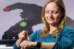 A novel input method expands the input space to the back of the hand and the 3-D space above it.