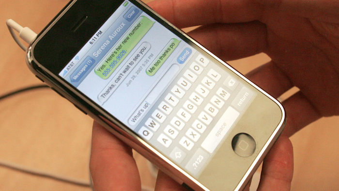 The first iPhone was more a hand-held computer than anything else.