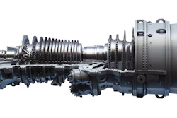 GE’s 7HA high efficiency, air cooled gas turbine.