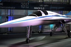 Boom Supersonic's XB-1 supersonic demonstrator.