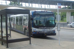 Idling Bus At New Carrollton Station 5943efd1cb7dd
