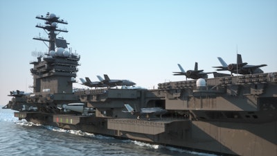 Navy Aircraft Carrier With A Large Compartment Of Aircraft And Crew 485335242 6000x4000 59550ba8d2707