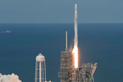 In this photo provided by NASA, the SpaceX Falcon 9 rocket, with the Dragon spacecraft onboard, launches from pad 39A at NASA's Kennedy Space Center in Cape Canaveral, Fla, Saturday, June 3, 2017. SpaceX launched its first recycled cargo ship to the International Space Station on Saturday, yet another milestone in its bid to drive down flight costs.
