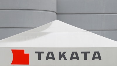 Japanese air bag maker Takata, overwhelmed by lawsuits and recall costs, filed for bankruptcy protection.