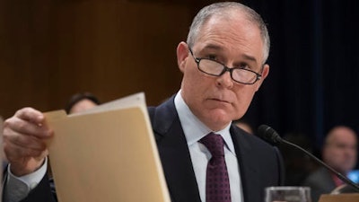 EPA Administrator Scott Pruitt.