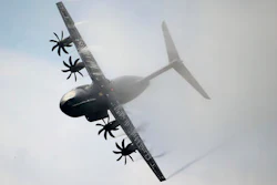In this May 12 2015 file photo, an Airbus A400M aircraft lands in the Seville airport, Spain.