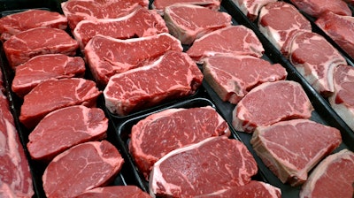 Ranchers are suing the U.S. Department of Agriculture, seeking a return of labels that clearly identify meat produced in other countries and imported to the United States. The Department of Agriculture on Monday, June 19, 2017, declined to comment on a matter that is in litigation.