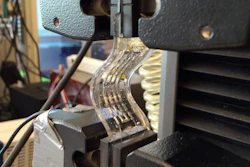 NC State's thermoelectric harvester has the material quality of rigid devices inside a flexible package.
