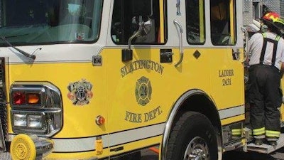 Several fire departments responded to a series of explosions at a fireworks facility in Slatington, PA.
