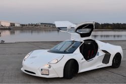 Independent Slovakian car maker's Brutal S1 super sports car is painted with Axalta’s Spies Hecker paint.