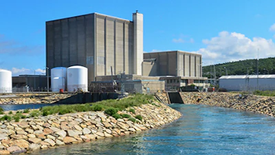 The Pilgrim Power Plant.
