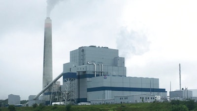 In this July 6, 2017, file photo, the Longview Power Plant in Maidsville, W.Va. The House voted July 18, 2017, to pass a Republican-backed bill delaying implementation of Obama-era reductions in smog-causing air pollutants. Congress voted 229 to 199 to approve the Ozone Standards Implementation Act of 2017. The measure delays by another eight years implementation of 2015 air pollution standards issued by the Environmental Protection Agency under the prior administration.