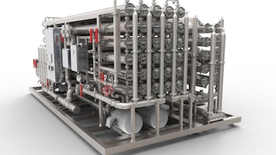 GE's BEVPAK is a new ultrafiltration and reverse osmosis solution for water treatment in the production of beverages.