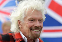 Richard Branson, founder of Virgin Atlantic and the Virgin Group.