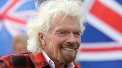 Richard Branson, founder of Virgin Atlantic and the Virgin Group.