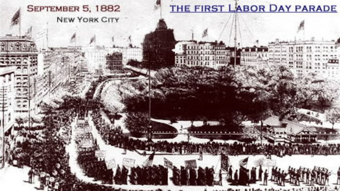 The first Labor Day was hardly a national holiday. Workers had to strike to celebrate it.