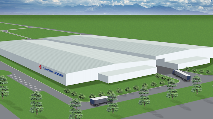 A rendering of the new plant.