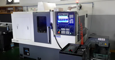 A 5-axis Proseiki HCS-32B Machining center.
