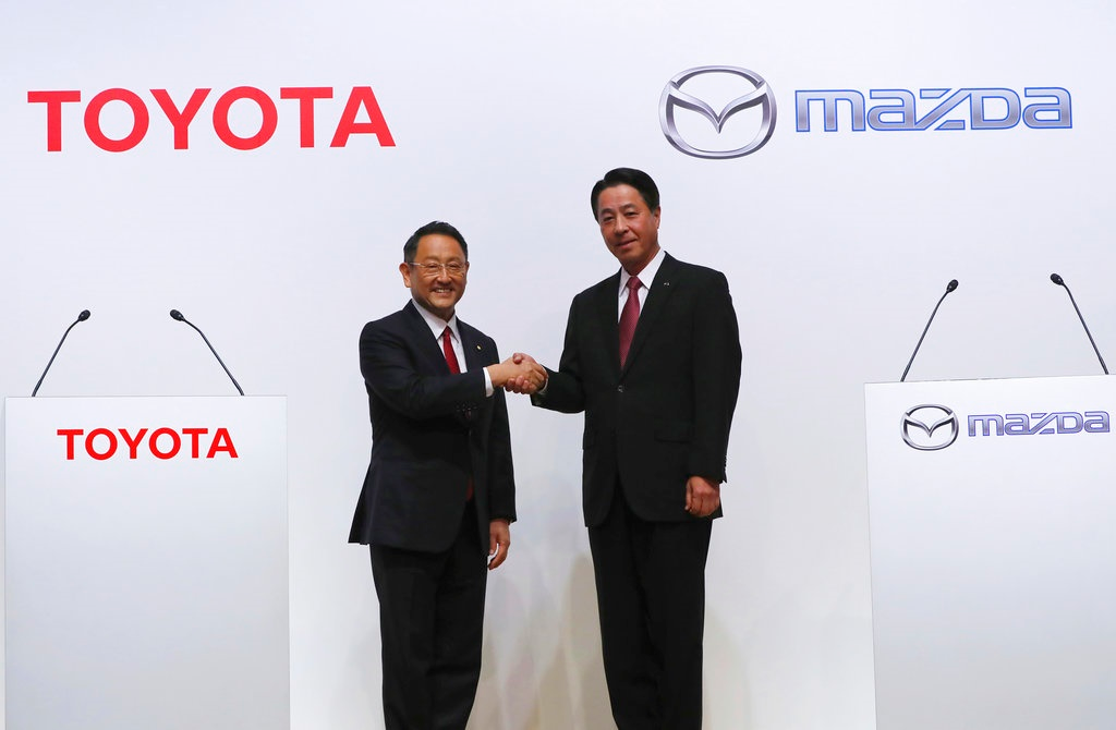 Toyota, Mazda To Partner On EVs, Build $1.6B U.S. Factory | Industrial ...