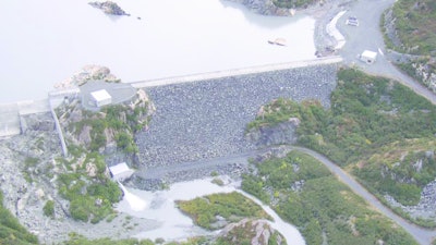 The Bradley Lake Hydroelectric Project.