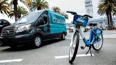 In September 2016, Ford bought Chariot, an app-based shuttle service that originally operated 100 14-passenger vans in the San Francisco area. Since then it’s tripled the fleet and expanded to New York, Seattle and Austin, Texas. The company also is spending $1 billion to buy a budding robotics startup, Argo AI, to acquire more expertise for autonomous vehicles.