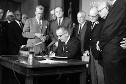 Laws like the Civil Rights Act that President Lyndon B. Johnson signed in 1964 don’t protect American workers from noncompete clauses.
