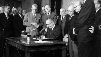 Laws like the Civil Rights Act that President Lyndon B. Johnson signed in 1964 don’t protect American workers from noncompete clauses.